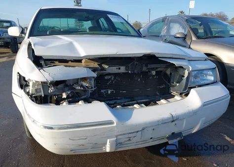 2000 Mercury Grand Marquis Ls из США, поврежденный, VIN 2MEFM75W8YX671450